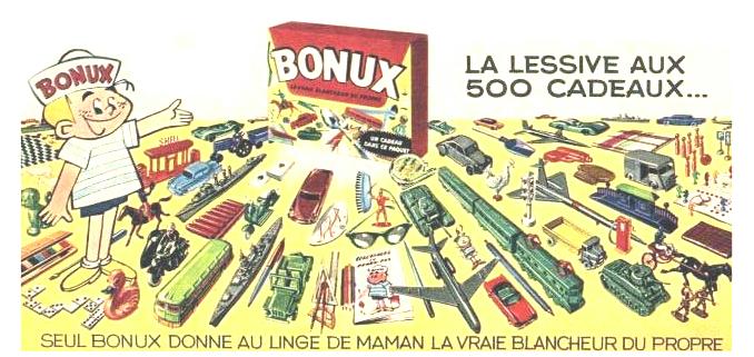 Lot 3 anciens jouets BONUX cadeaux publicitaire animaux roulettes Vintage 70 80